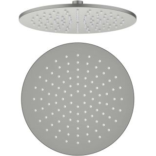 Верхний душ Aquatek AQ2077BGM 25 см шлифованный чёрный хром