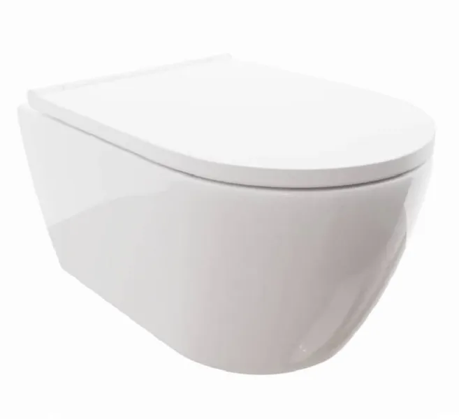 Комплект SET AQUATEK ПОЛАРИС-010 унитаз с инсталляцией кнопкой и сиденьем микролифт