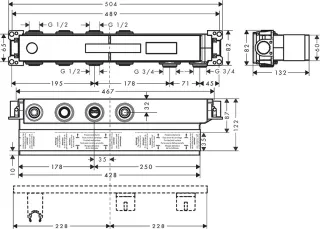 Смеситель для душа Hansgrohe RainSelect 15380000S хром