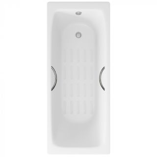 Ванна чугунная Delice Biove DLR220509R-AS 170x75 с ручками