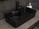 Раковина Gid Bm9092 53353 накладная черная матовая 55x31x14