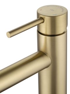 Смеситель для раковины Wonzon & Woghand WW-H1063-BG брашированное золото