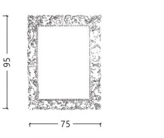 Зеркало Boheme Neoart золото 515