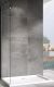 Душевая стенка ABBER Zart 100см хром S101