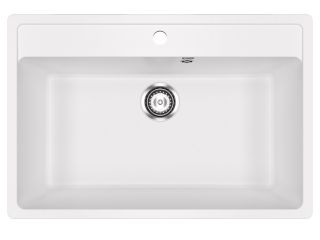 Кухонная мойка Ulgran Classic U-600-341 ультра-белый