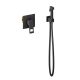 Гигиенический душ Timo Briana со смесителем чёрный 7189/03SM