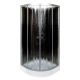 Душевая кабина Deto L 801 N с гидромассажем BLACK 100х100х200 см