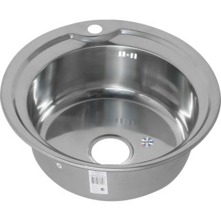 Мойка 510 Melana 0,6/170 хром с сифоном (018 t *15)