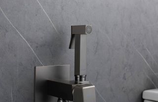 Гигиенический душ со смесителем Raglo R01.52.09 графит