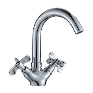 Смеситель для раковины Rossinka RS42-62 Хром