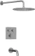 Душевой комплект Milleau Tissage TERMO 2SBIT/324.1-CR хром