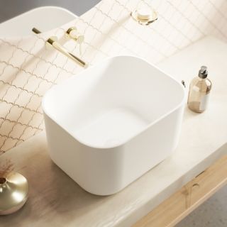 Раковина WHITECROSS Lazurit 0713.050040.200S 50 см белый матовый