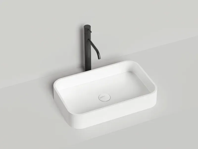 Накладная раковина Salini Callista 01 S-Sense 1101104GRF 55см RAL полностью