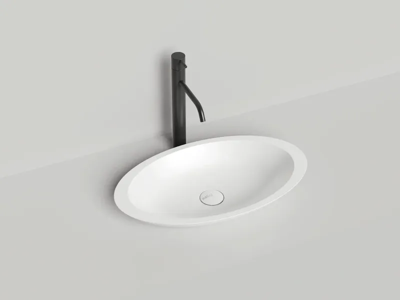 Накладная раковина Salini Callista 02 S-Stone 1101202SMRF 58см RAL полностью