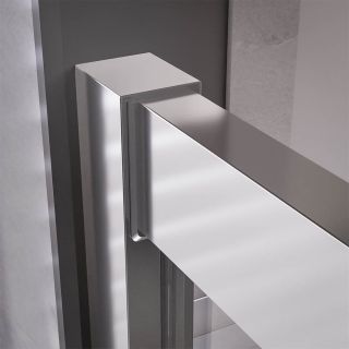 Душевой уголок Veconi Premium Trento PTC-SP-30CH, 1300х900x2000, хром, стекло прозрачное