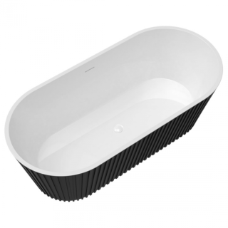 Ванна акриловая Delice Caresse DLR440101Bk 170х80 черная матовая