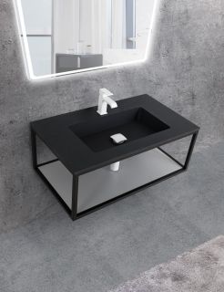 Каркас под раковину Cezares CADRO-100/46/30-1C-SO-MET-ST