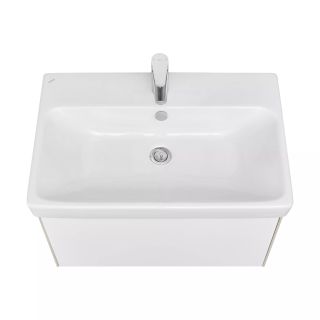 Тумба под раковину Акватон Асти 70см белый/ясень шимо 1A263001AXD70