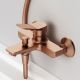 Смеситель для ванны AM.PM  X-Joy F85A10044 розовое золото