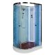 Душевая кабина Deto ЕМ1511 R N LED 110х80х208 см