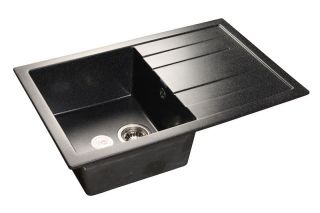 Мойка кухонная GranFest Чёрная Quadro Q-780 L чер
