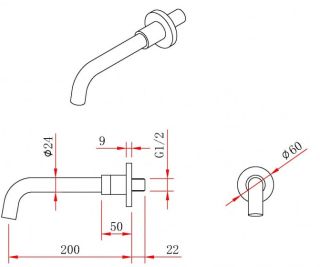 Душевой комплект Berges Ventas 3O хром 073009