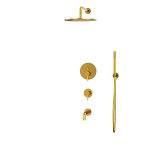 Душевой комплект WHITECROSS Y YSET07GLB брашированное золото