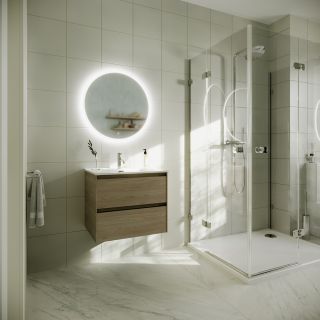 Подвесная тумба под раковину Sancos Cento CN60KE 60см карпатская ель