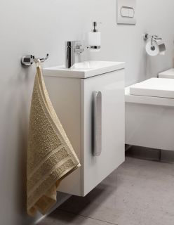 Ravak Тумба под умывальник SD 400 Chrome белая/белая