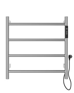 Полотенцесушитель электрический Wonzon & Woghand Bonn WW-AL404-BR 47x47 см брашированный никель