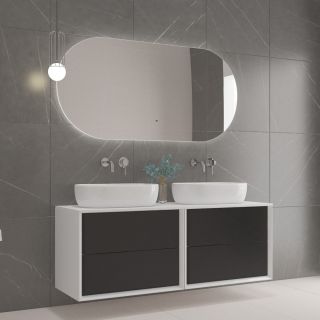 Зеркало с контурной подсветкой и датчиком движения CEZARES CZR-SPC-VAGUE-1400-700-MOV