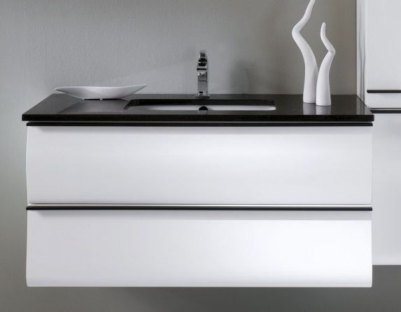 Тумба под раковину Cezares 85x51 Bianco Laccato Lucido GLISS85C.07