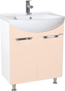 Тумба под раковину Bellezza Альфа 65см бежевый 00000005612