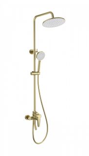 Душевая стойка Wonzon & Woghand WW-B2168-A-BG брашированное золото