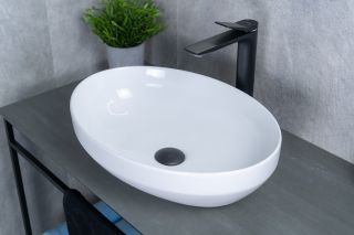 Раковина Gid D1469 51196 накладная белая 50x36x14.5