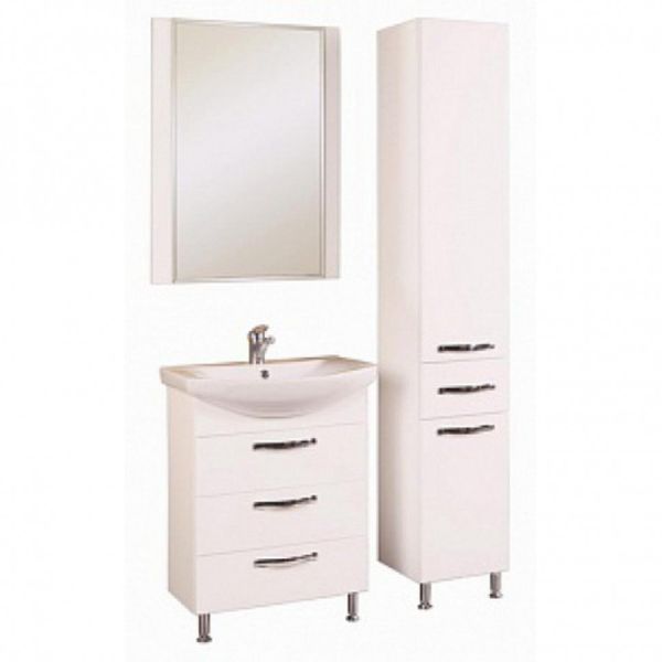 Тумба под раковину Акватон Ария 65см белый 1A123401AA010