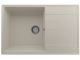 Кухонная мойка Ulgran Quartz Prima 780-02 лён
