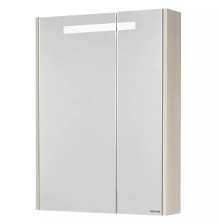 Зеркальный шкаф Акватон Верди 60см белый/ясень фабрик 1A206902VDAV0