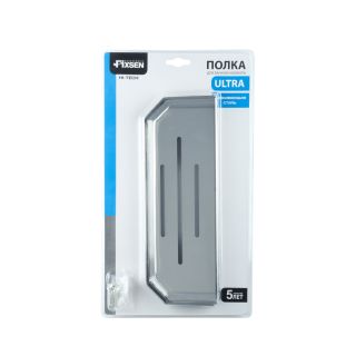 Полка прямоугольная одноэтажная Fixsen Hi-Tech хром (FX-843)