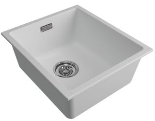 Мойка кухонная Paulmark Lumi LU41-WH белый