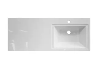 Раковина над стиральной машиной Эстет Даллас ФР-00001528 П 120см белый