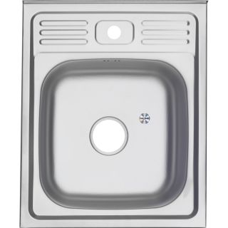 Мойка 5060 Melana 0,8/180 хром с сифоном (099D t*10)