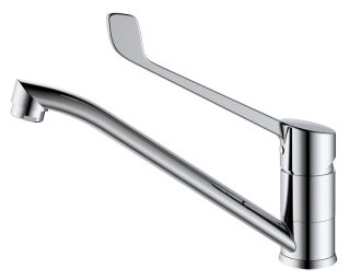 Смеситель для раковины Splenka S08.42 с хирургической ручкой хром