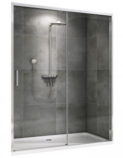 Душевая дверь ABBER Komfort AG93130 130см хром