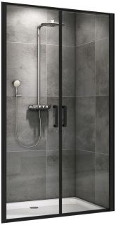 Душевая дверь ABBER Sonnenstrand 100см чёрный AG04100BC