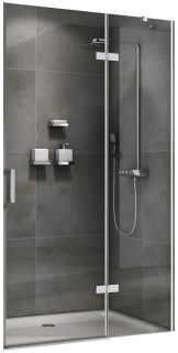 Душевая дверь ABBER Zart 90см хром AG08090