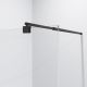 Душевая перегородка Niagara NG-683-11BLACK 110см чёрный/прозрачное