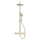 Душевая стойка Kohr Thermostatic Sun 1WN180304BG-0000A с термостатом брашированное золото