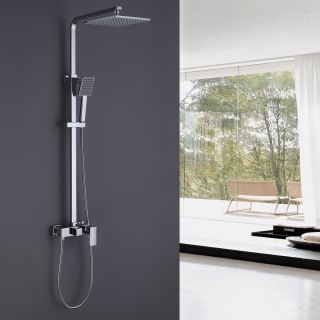 Душевая стойка ABBER Daheim хром AF8220