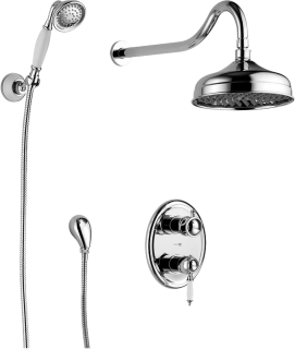 Душевой комплект Lemark Villa LM4829C С ВНУТРЕННЕЙ ЧАСТЬЮ, хром